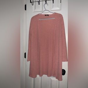 Pink cardigan